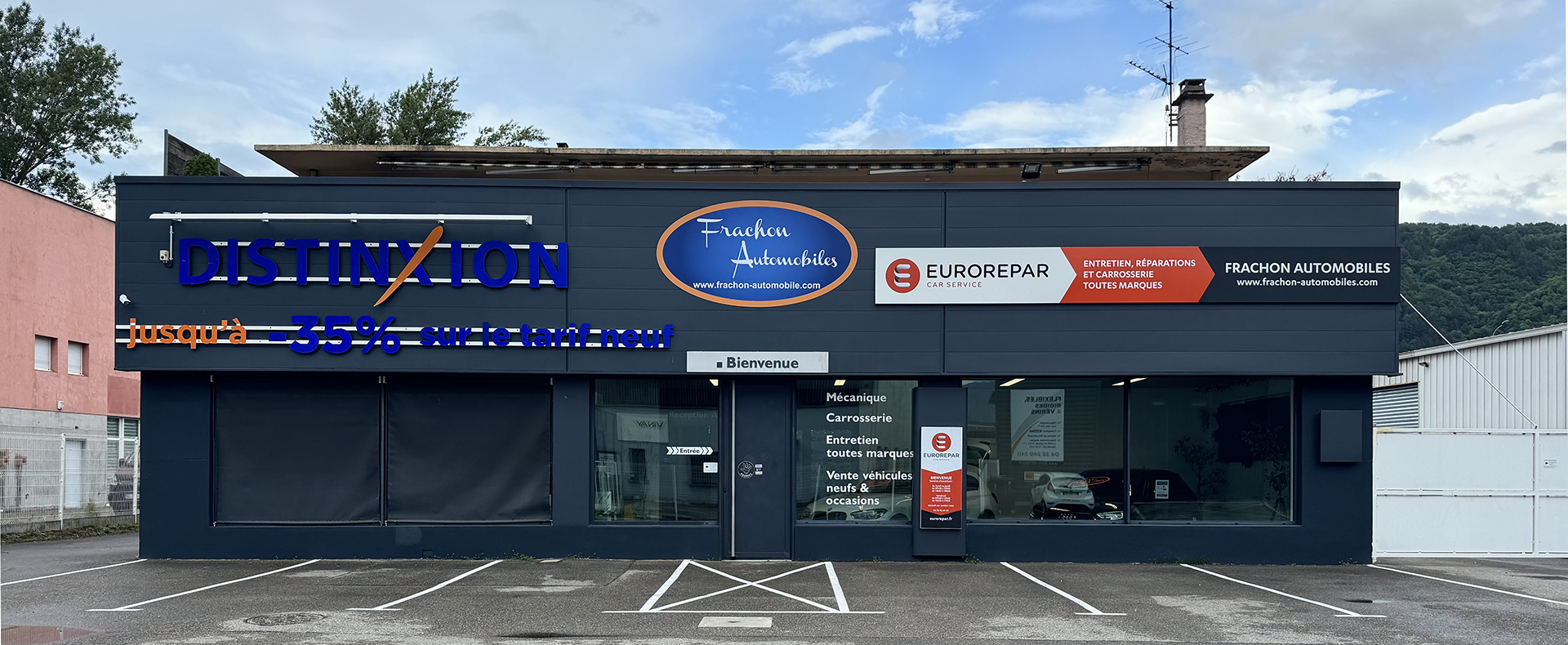 Devanture Franchon Automobile